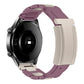 Folding Magnetic Buckle Stainless Steel Rubber Watch Band, 20mm