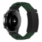 Folding Magnetic Buckle Stainless Steel Rubber Watch Band, 20mm