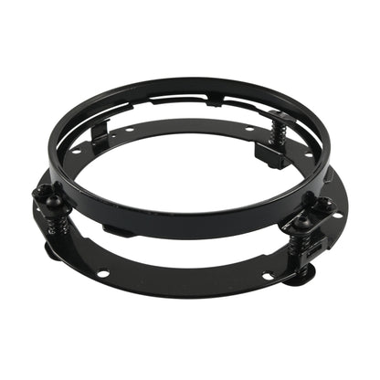 Motorcycle 7 inch Round Headlight Ring Mounting Bracket for Harley Davidson, 7 inch Round Headlight Ring, 7 inch Round Headlight Bracket