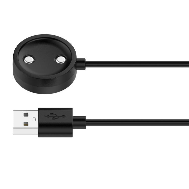 xDfind magnetic charging cable, showing its two-contact charger and USB-A connector