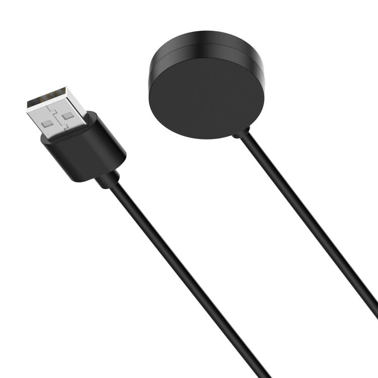 xDfind magnetic USB charging cable viewed from the back of the round charger