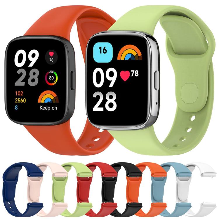 xDfind Solid Color Silicone Watch Band, For Redmi Watch 3 Active / Watch 3 Lite