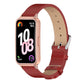 Mijobs Microfiber PU Leather Watch Band, For Huawei Band 10 / 9 / 8