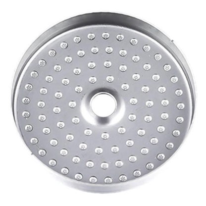 Stainless steel shower screen espresso filter mesh, round with small perforations