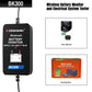 Wireless battery monitor and electrical system tester with manual and packing box shown
