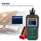 OBD2 fault reader with color screen showing read codes menu and function options
