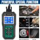 KONNWEI KW470 handheld OBD2 fault diagnostic scan tool with color screen and buttons