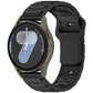 I-Shaped Solid Color Silicone Watch Band, 18mm
