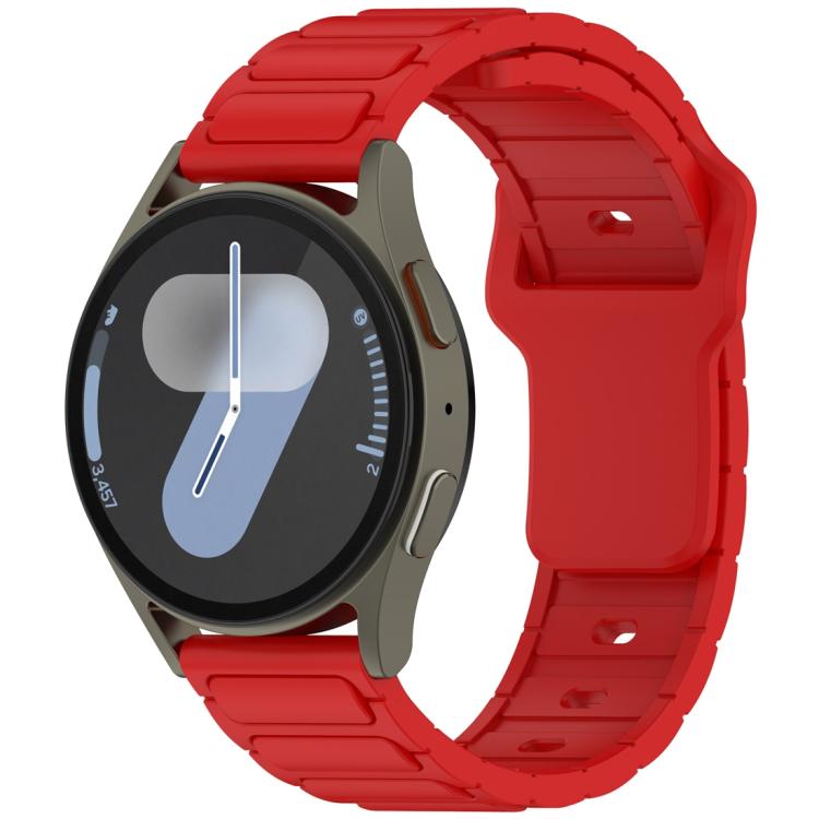 I-Shaped Solid Color Silicone Watch Band, 18mm