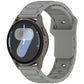 I-Shaped Solid Color Silicone Watch Band, 18mm