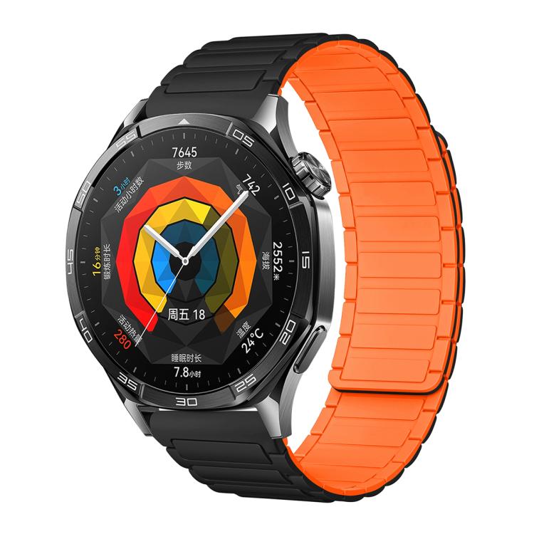 Tri-beads Magnetic Silicone Watch Band, 18mm, 20mm, 22mm