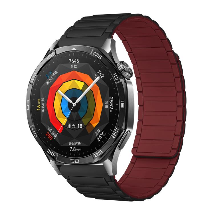 Tri-beads Magnetic Silicone Watch Band, 18mm, 20mm, 22mm