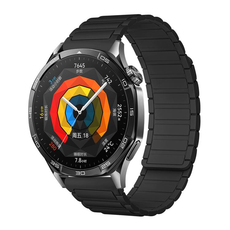 Tri-beads Magnetic Silicone Watch Band, 18mm, 20mm, 22mm