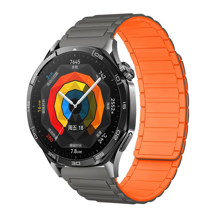 Tri-beads Magnetic Silicone Watch Band, 18mm, 20mm, 22mm