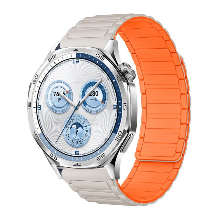 Tri-beads Magnetic Silicone Watch Band, 18mm, 20mm, 22mm