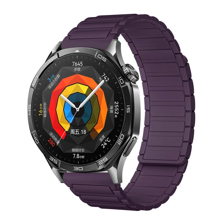 Tri-beads Magnetic Silicone Watch Band, 18mm, 20mm, 22mm