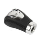 Car Manual Gear Lever Knob Leather Gear Shift Knob, with Hole
