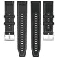 xDfind Hybrid Nylon Braid Silicone Watch Band, 22mm For Suunto Race S / Race / 9 Peak