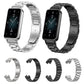 Tri-beads Flat Buckle Titanium Alloy Watch Band, For Honor Band 9