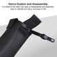 Black drumstick bag with Velcro strap securing the barrel and clip handle
