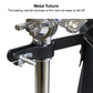 Drumstick bag metal clamp and bracket fixture for attaching to a stand