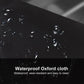 Water-resistant black Oxford cloth drumstick bag fabric with water droplets