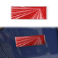 Car Tail Carbon Fiber Decorative Sticker, A, B