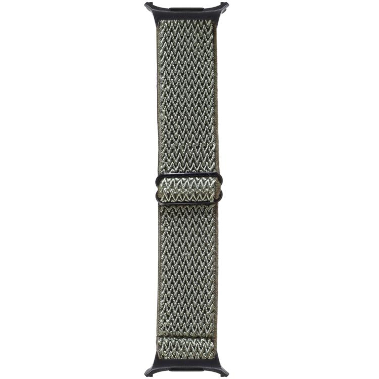 Wave Pattern Nylon Braided Watch Band, For Galaxy Watch9 / 8 / 8 Classic