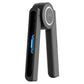 Nintendo Switch 2 charging handle grip, side view with blue indicator slots