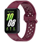 xDfind Colorful Buckle Solid Color Breathable Silicone Watch Band, For Samsung Galaxy Fit3