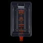 Curved tempered glass screen protector in clear alignment tray