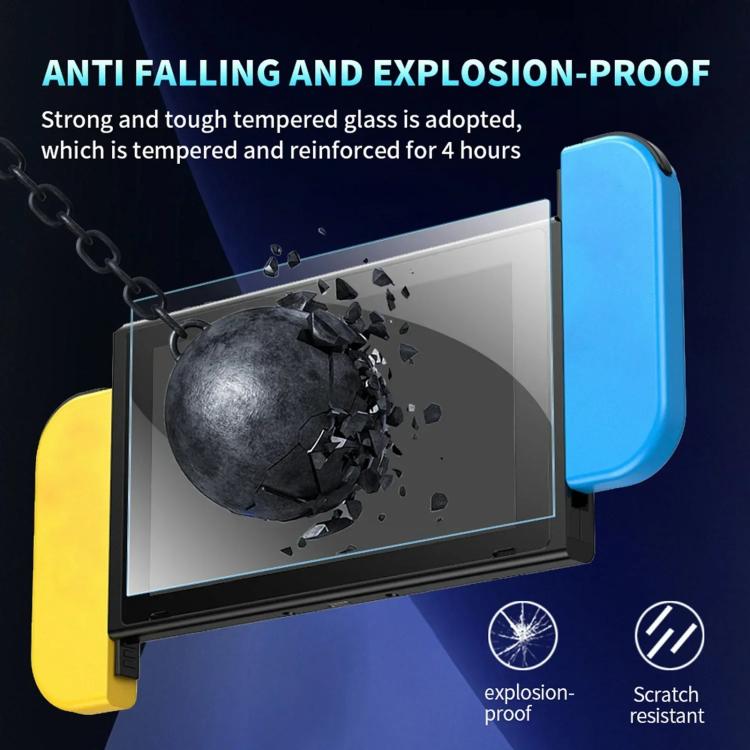 Tempered glass screen protector with explosion-proof and scratch-resistant design