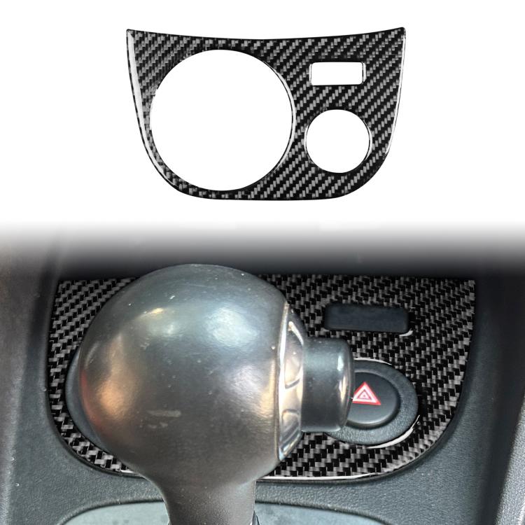 Carbon fiber-look water cup panel sticker with large circle and small holes, black