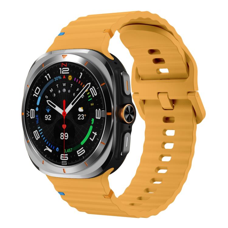 xDfind Wave Stitching Silicone Watch Band, For Galaxy Watch Ultra2 2026 / 2025 / 1 2024