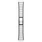 Ceramic Quick Release Folding Buckle Stainless Steel Watch Band, 18mm