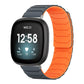 xDfind Magnetic Silicone Watch Band, For Fitbit Versa 4 / 3 / Sense 2 / Sense