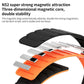xDfind Magnetic Silicone Watch Band, For Fitbit Versa 4 / 3 / Sense 2 / Sense