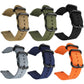 xDfind Ring Buckle Nylon Canvas Watch Band, For Google Pixel 5 / 4 / 3 / 2 / 1 41mm, For Google Pixel Watch 5 / 4 / 3 45mm