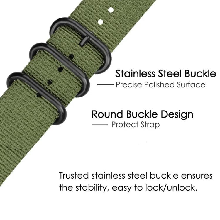 xDfind Ring Buckle Nylon Canvas Watch Band, For Google Pixel 5 / 4 / 3 / 2 / 1 41mm, For Google Pixel Watch 5 / 4 / 3 45mm