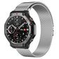 xDfind Milanese Parachute Buckle Stainless Steel Watch Band, For Amazfit T-Rex 3