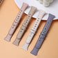 xDfind Double Ring Single Rivet Genuine Leather Watch Band, 20mm, 22mm