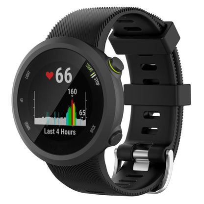 xDfind Twill Solid Color Silicone Watch Band, For Garmin Forerunner 45 / 45S / Swim 2