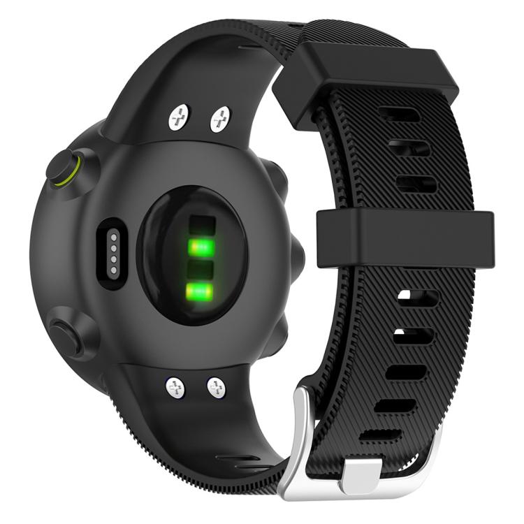 xDfind Twill Solid Color Silicone Watch Band, For Garmin Forerunner 45 / 45S / Swim 2
