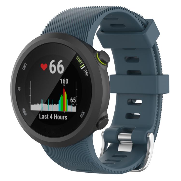 xDfind Twill Solid Color Silicone Watch Band, For Garmin Forerunner 45 / 45S / Swim 2