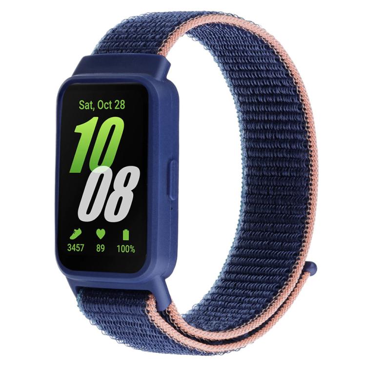 xDfind Watch Frame Integrated Nylon Hook and Loop Fastener Watch Band, For Samsung Galaxy Fit 3