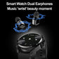 F36 1.46 inch TFT Color Screen 2 in 1 Bluetooth Earphone Smart Watch, Support Bluetooth Call / NFC