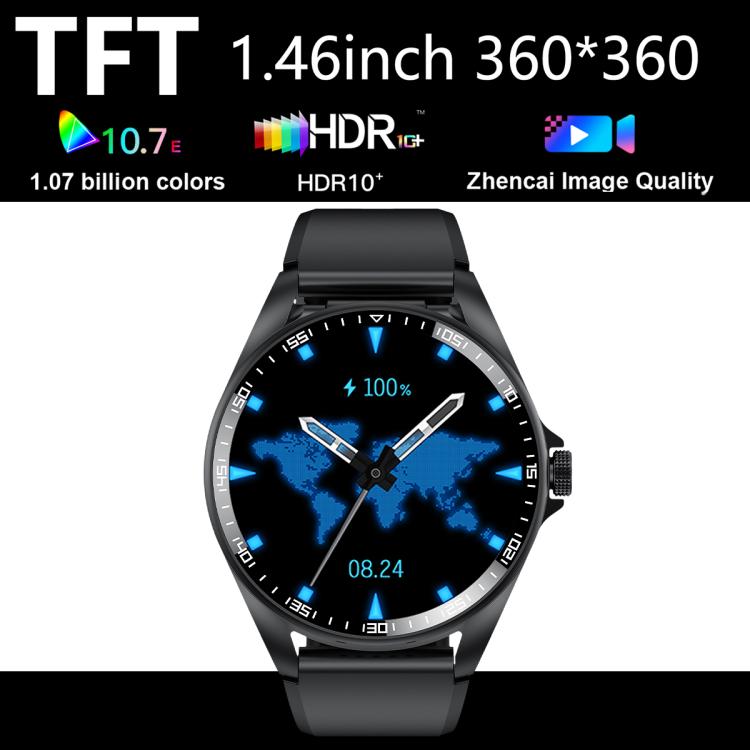 F36 1.46 inch TFT Color Screen 2 in 1 Bluetooth Earphone Smart Watch, Support Bluetooth Call / NFC