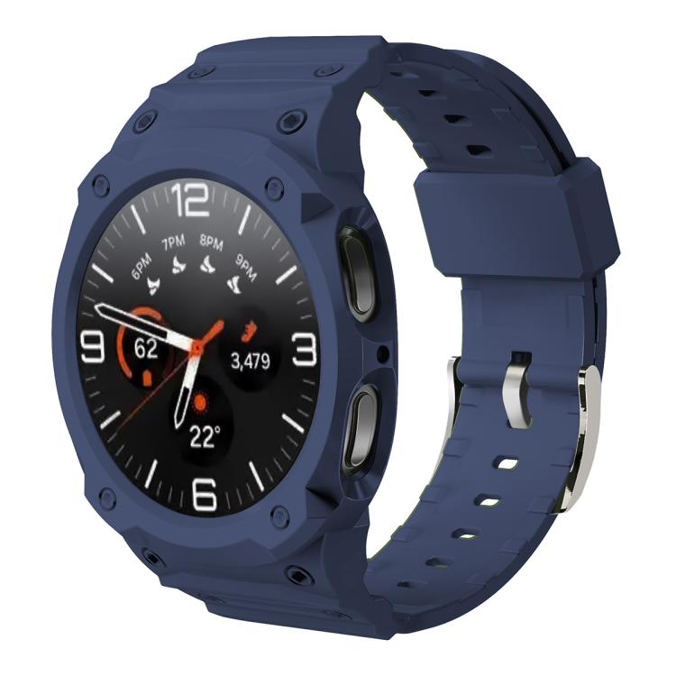 Midnight blue integrated TPU watch band with protective case for Galaxy Watch