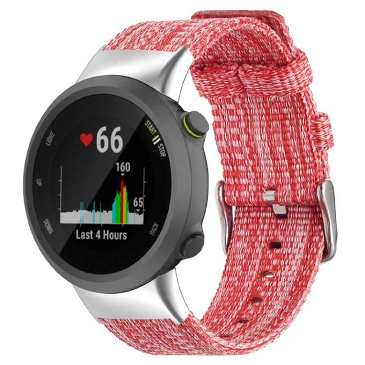 xDfind Nylon Canvas Watch Band, For Garmin Forerunner 45 / 45S / Swim 2