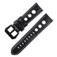 xDfind Three-hole Breathable Genuine Leather Watch Band, 20mm, 22mm, 24mm